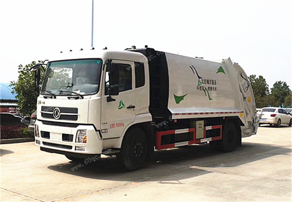國五東風天錦壓縮式垃圾車