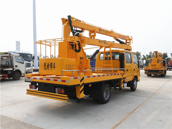 國五慶鈴五十鈴雙排座高空作業車