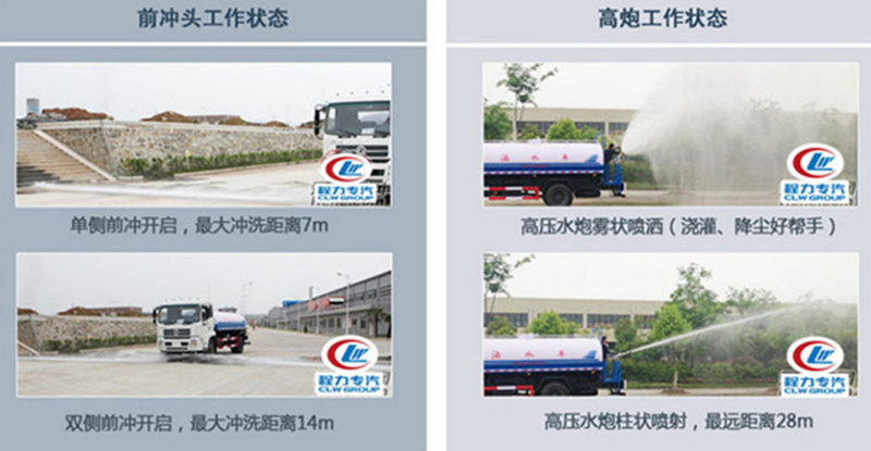 程力灑水車(chē)的功能介紹