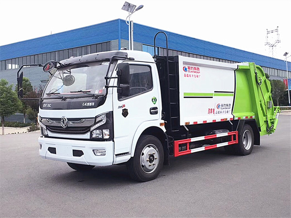 國(guó)六東風(fēng)凱普特K7壓縮垃圾車(chē)