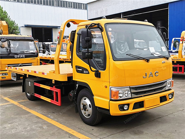 江淮康玲藍牌一拖二清障車