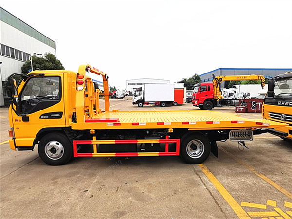 江淮康玲藍牌一拖二清障車